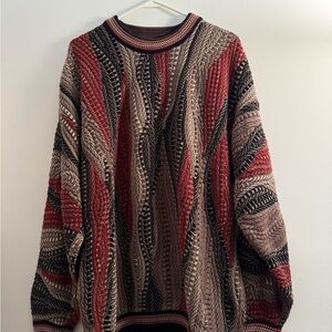 Tundra Canada 90s Vintage 100% Cotton Coogi Inspired Sweater